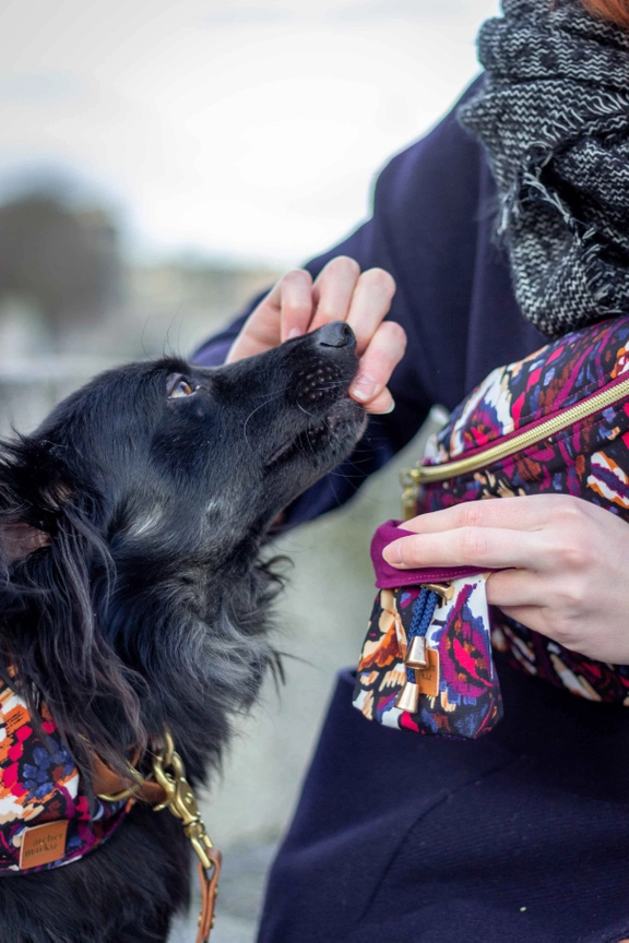 Leckerlibeutel aus Baummwolle, Sayulita (atelier markiz aus Paris, handgemacht) – Bild 5
