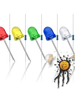 10mm LED Sortiment 3.3V 5V 6V 9V 12V red blue white yellow green