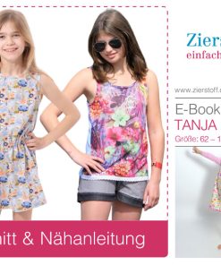 Jerseykleid “TANJA” – Schnitt & E-Book, Gr. 62 – 104