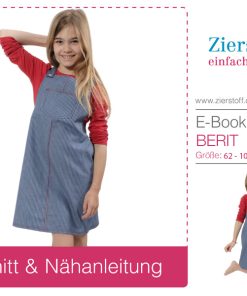 Latzkleid “BERIT”, Gr 62 – 104 [Digital]