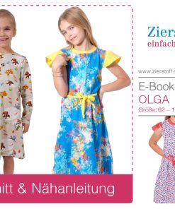 Kleid, Jerseykleid “OLGA”, Gr. 62 – 104 [Digital]