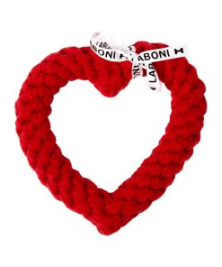 LABONI Hertha Heart (reine Baumwolle, mit Naturfarben eingefärbt), 15cm