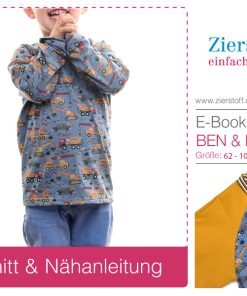 Sweatshirt, Unisex “BEN & HOLLY”, Gr. 62 – 104 [Digital]