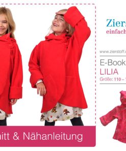 Kuscheljacke “LILIA”, Gr. 110 – 152 [Digital]