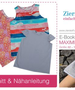 Shirt “MAXIMILIAN”, Gr. 62 – 104, mit Flügelärmelchen [Digital]