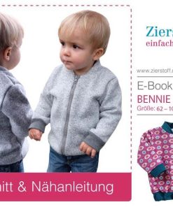 Collegejacke mit teilbarem Reißverschluss “Bennie”, Gr. 62 – 104 [Digital]