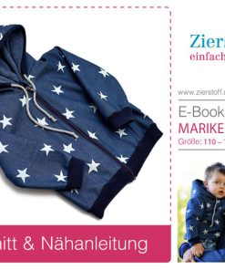 Jacke mit Reißverschluss “Marike”, Gr. 110 – 152 [Digital]
