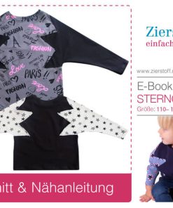 Shirt “STERNCHEN”, Gr. 110 – 152 [Digital]