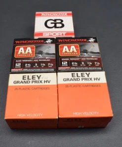 12/70-12/67, Konvolut, S&B,Eley, Winchester 125 Schrotpatronen, Neuware zum Sonderpreis !