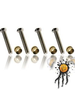 Platinen Schrauben Rändelmutter M3 14 mm Metall 8-teilig