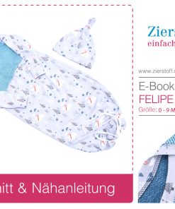 Unisex Schlafsack “FELIPE”, 0-9 Monate / 3 Größen