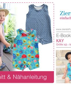 Overall, Romper, Strampler “KAY”, Gr. 62 – 104 [Digital]