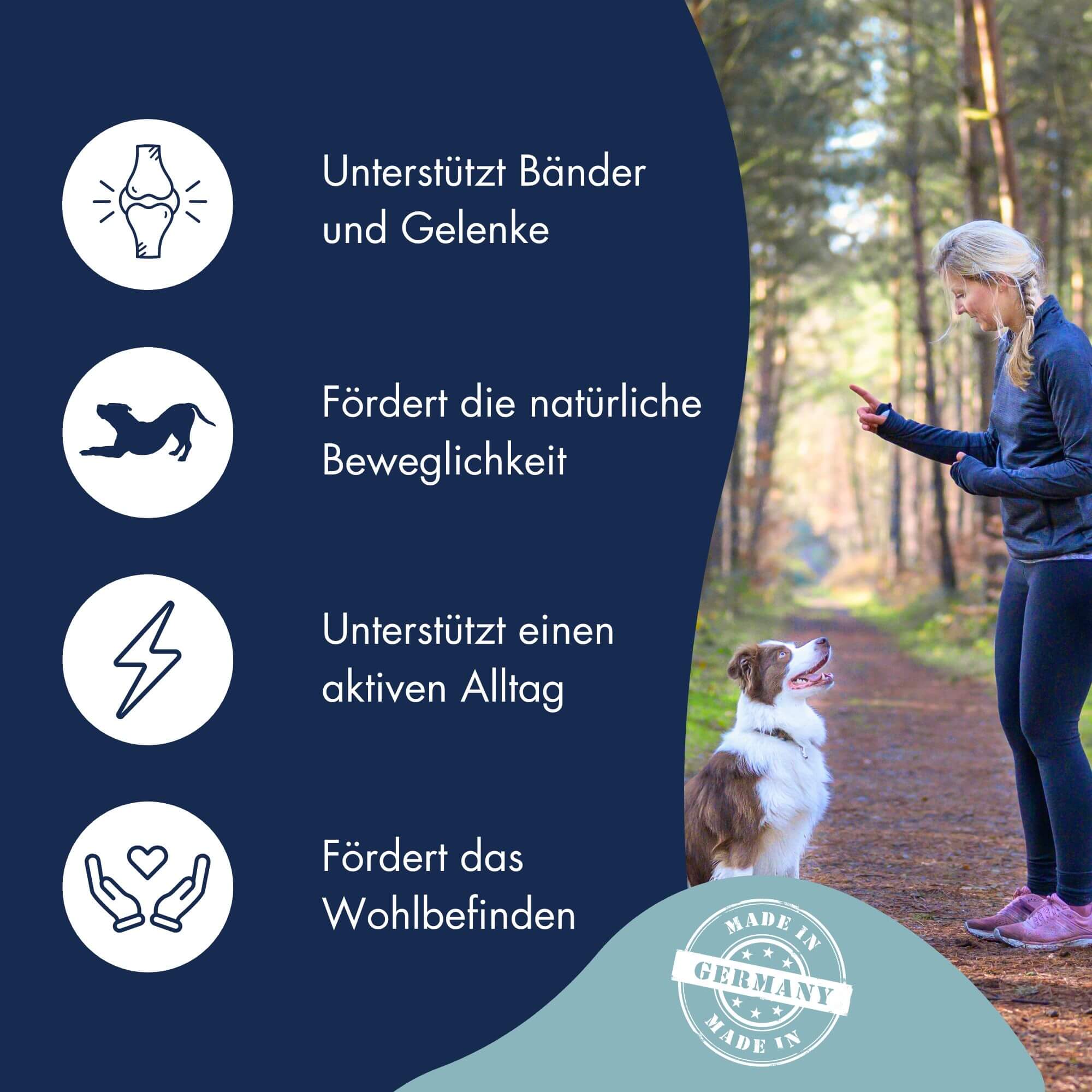 Dr Clauders Functional Coins Yoga Flex, unterstützt Bänder, Gelenke & Beweglichkeit, getreidefrei (Truthahn 93%, NEM, Teufelskralle, Hyaluronsäure) – Bild 4