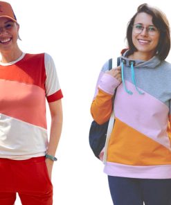 Schnittmuster auf Papier, Shirt “MAREN” – Gr. 158 – Damengr. 46