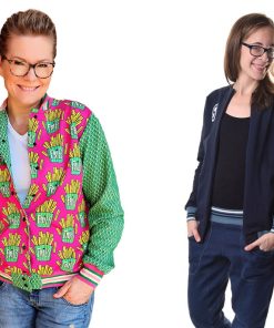 PAPIERSCHNITTMUSTER, Collegejacke “HEAVEN” – Gr. 158 – Damengr. 46