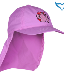 iQ Company UV 50+ Kids Cap & Neck Candy violet Mütze Kappe Schutz Kinder pink