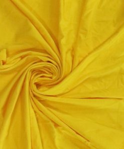 Jersey aus Bambus, unifarben Gelb