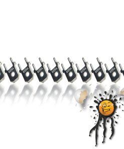 10 x PCB Platinen Lötanschluss Lötfahne 6,3 mm 5,08 mm Pitch 2 Pin