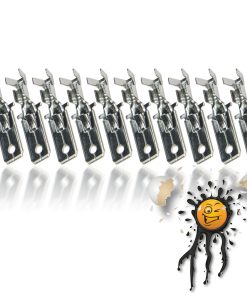 10 Teile / Items Quetsch Verbinder Stecker Male 6,3mm Bullet Set F