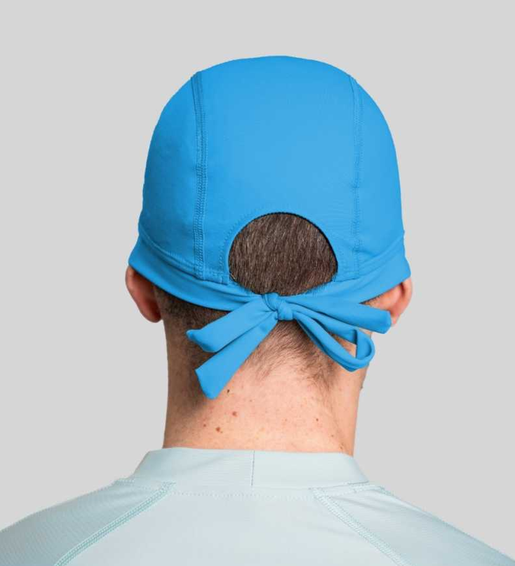 iQ UV 50+ Bandana Cap M L XL turquoise türkis Kappe Kopftuch Bademütze Company – Bild 3