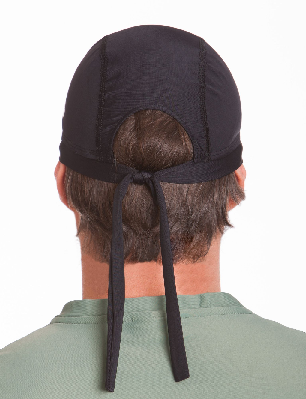 iQ UV 50+ Bandana Cap M L XL black schwarz Kappe Kopftuch Bademütze Company Neu – Bild 4