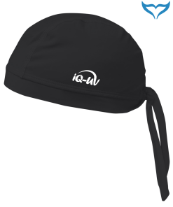 iQ UV 50+ Bandana Cap M L XL black schwarz Kappe Kopftuch Bademütze Company Neu