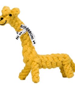 LABONI Gretchen Giraffe, 22cm (reine Baumwolle, mit Naturfarben eingefärbt)