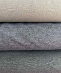 Mischgewebe elastisch, Leinen Optik