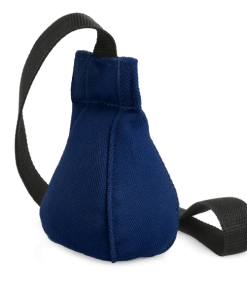 ROMNEYS Dummy Ball Speed Up, aus robustem Canvas-Gewebe, schwimmfähig, Durchmesser: 8 cm, Gewicht: 150g, blau