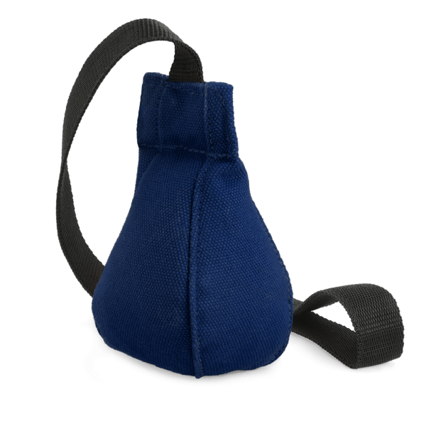 ROMNEYS Dummy Ball Speed Up, aus robustem Canvas-Gewebe, schwimmfähig, Durchmesser: 8 cm, Gewicht: 150g, blau