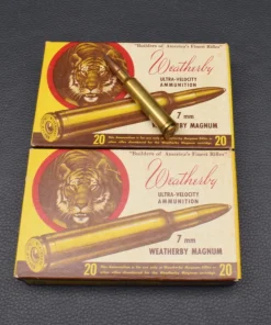 7mmWbyMag, 40 Weatherby Patronen, Teilmantel, 9,7g/140gr, zum Sonderpreis!