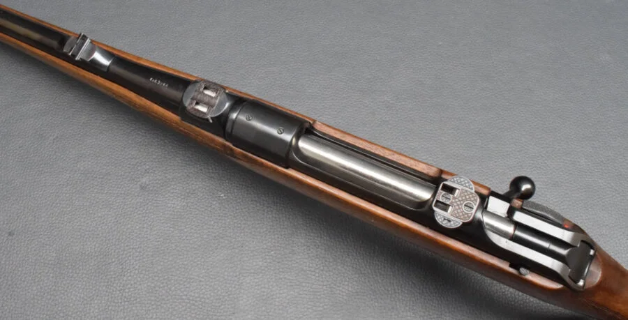 Jagdrepetierer Krico 700, Kaliber 7×64, Stecher, SEM Basen, sehr gut – Bild 6