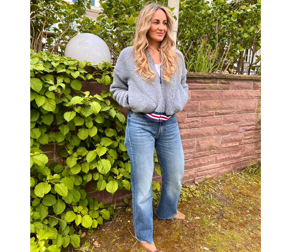 Alwero – Jacke BOOM, Grey Denim, Biowolle, ultra leicht – Bild 5