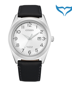 Citizen Super Titanium AW1640-16A Datum Eco Drive Ring Solar Leder Herren 5bar N