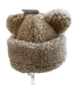 Alwero – Mütze, BABY BEAR, Tan, Biowolle