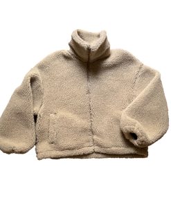 Alwero – Jacke BLANCS, Oversize, SAND BROWN, Biowolle