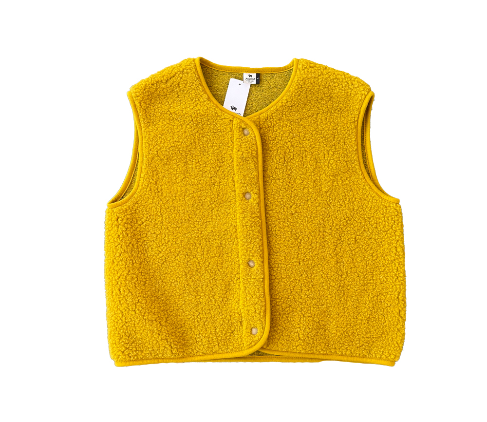 Alwero – Weste „TYB“ Adult, DIJON, Biowolle Ultra Light – Bild 3