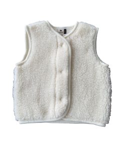 Alwero – Bodywarmer „TYB“ ADULT, Biowolle, OFF-WHITE, ultra light