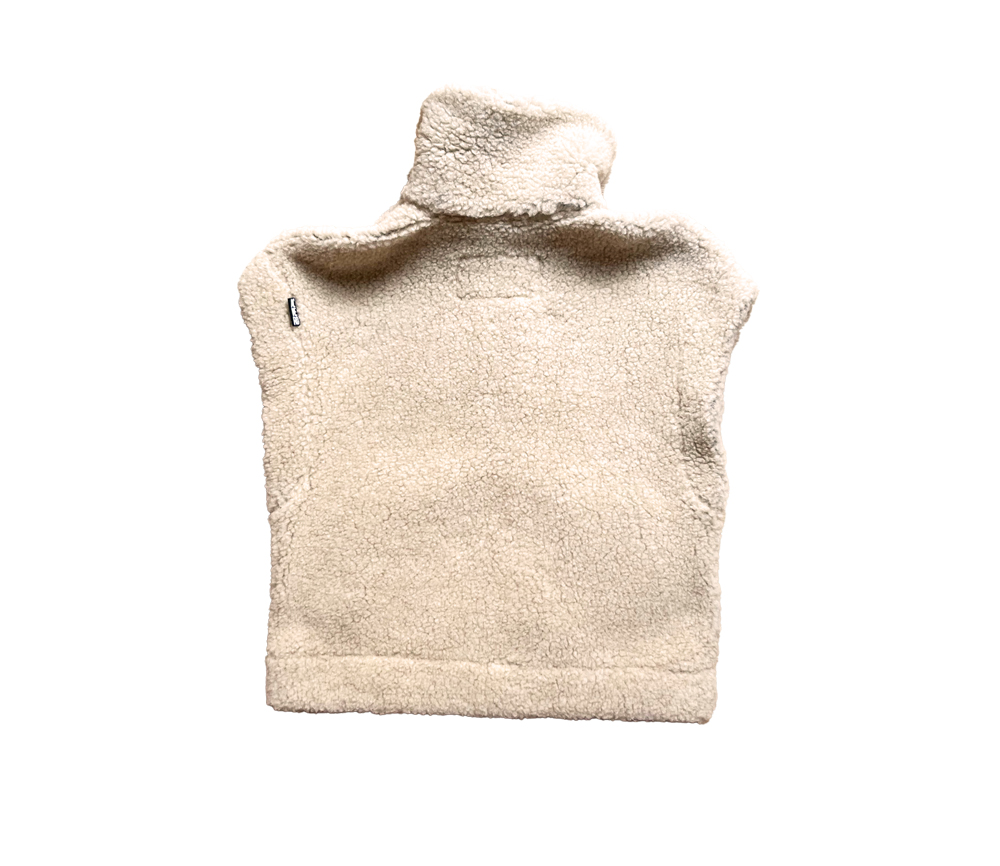 Alwero – Weste „HEL“ Adult, Beige, Biowolle Ultra Light – Bild 6