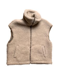 Alwero – Weste „ISLA“ Tan, Biowolle Ultra Light