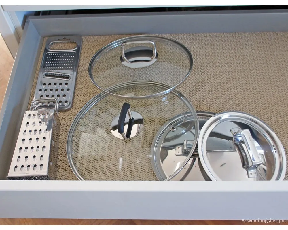 Antirutschmatten Unterlagen zuschneidbar waschbar uni beige 2 Größen – Bild 6