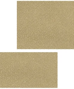 Antirutschmatten Unterlagen zuschneidbar waschbar uni beige 2 Größen