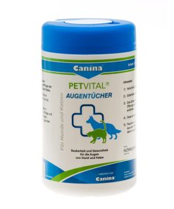 Canina – PETVITAL Augentücher (120 Stück)