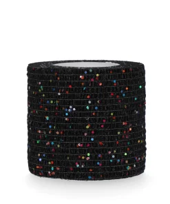 Glitzer Bandage 5cm, selbstklebend, atmungsaktiv, hält Schmutz fern, elastisch, 4,5m