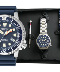 Citizen Promaster Marine Set BN0151-17LM Eco-Drive Herren ArmbandUhr 20bar Metal