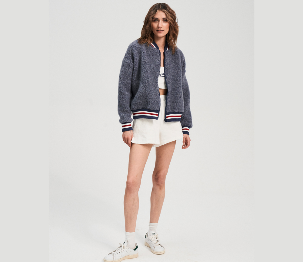 Alwero – Jacke BOOM, Grey Denim, Biowolle, ultra leicht – Bild 6