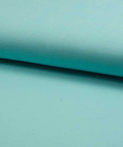 Jersey aus Bambus, unifarben helles Türkis