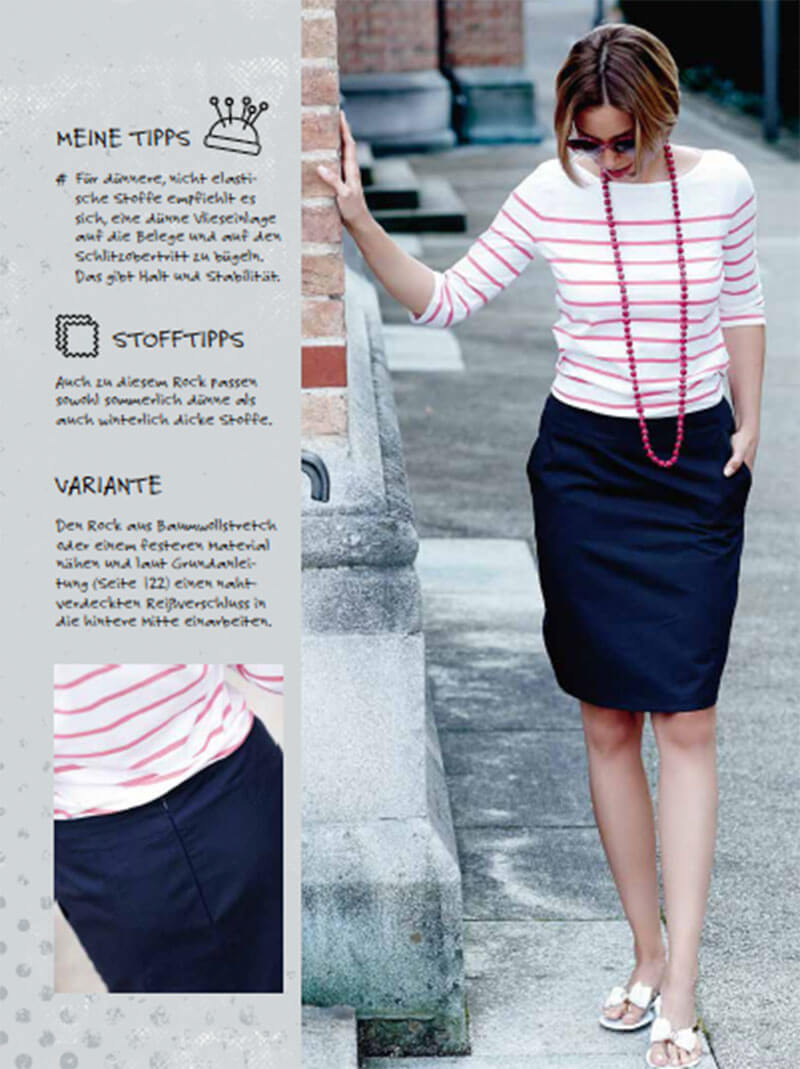 Baumwolle, Stretch Twill, Grau – Bild 5