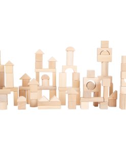 Small Foot – Holzbausteine Natur 50er-Pack im Beutel