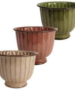 Blumentöpfe Metall verschiedene Ausführungen